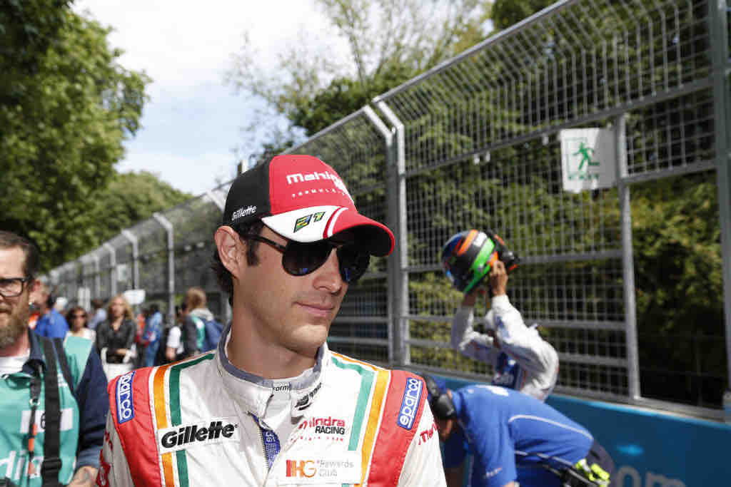 Senna en test avec Mahindra.