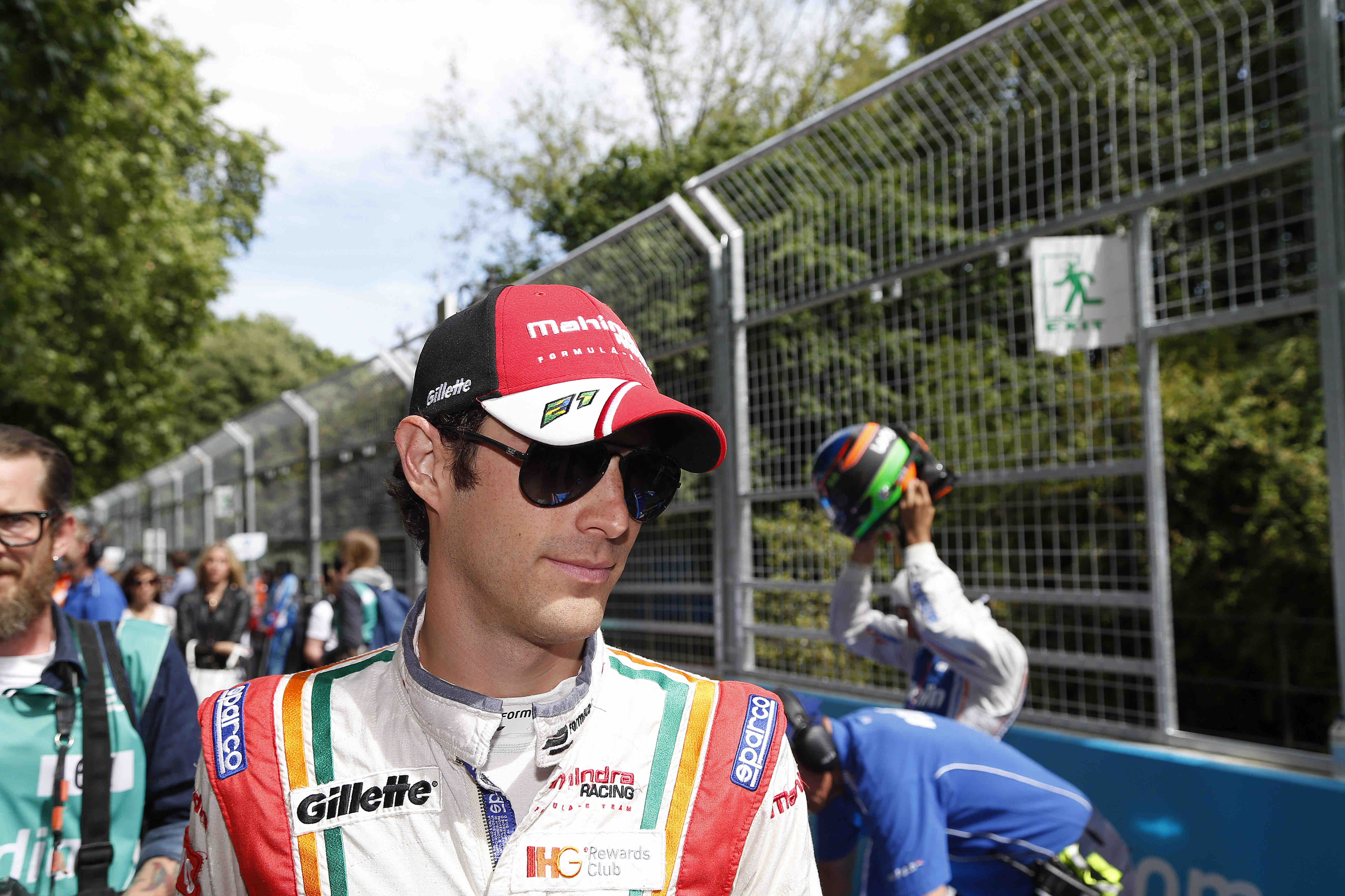 Senna en test avec Mahindra.