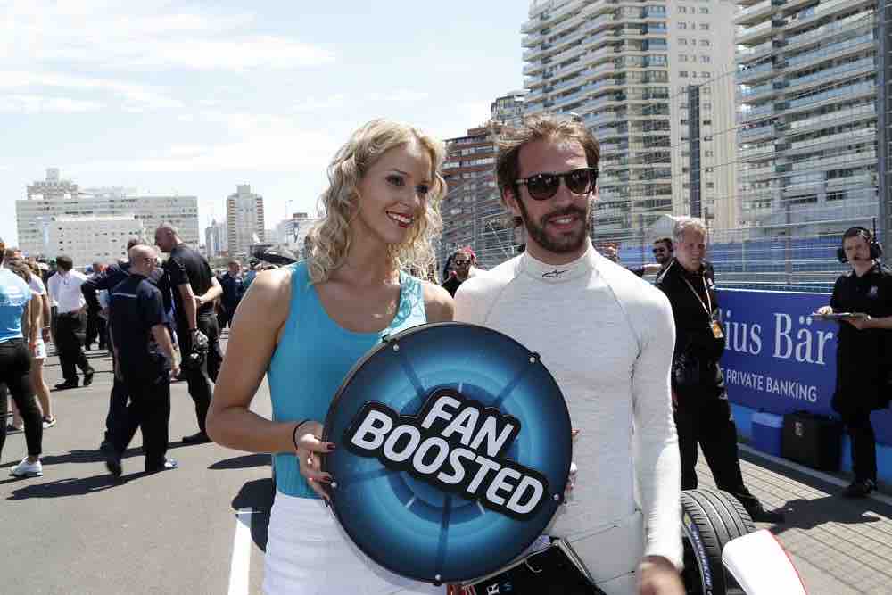 Le FanBoost introduit lors de la course !
