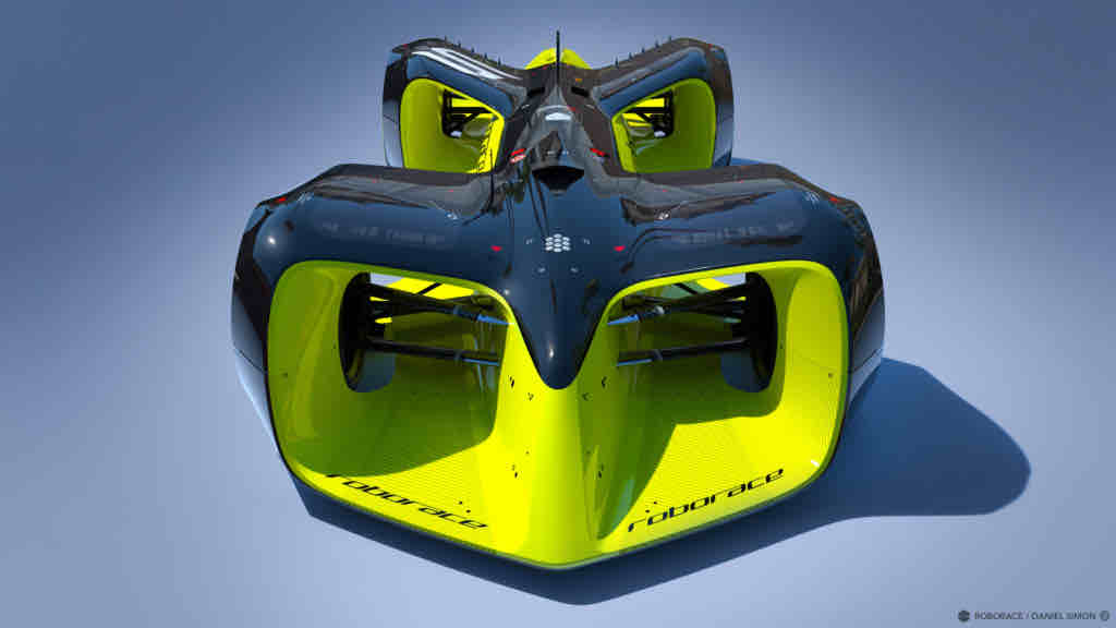 Formule E, la voiture de la Roborace dévoilée !