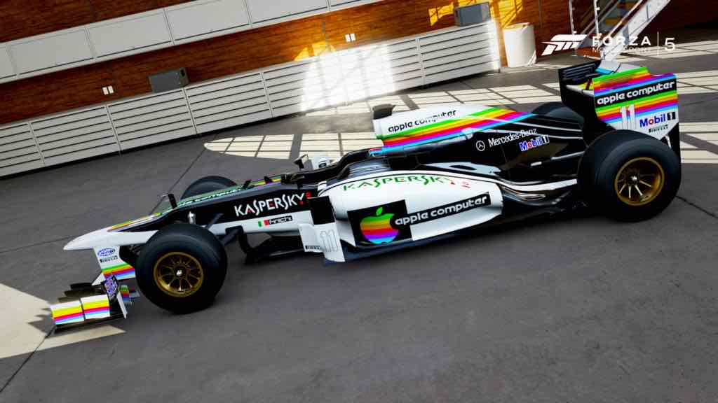 Une F1 dans l'Apple ?