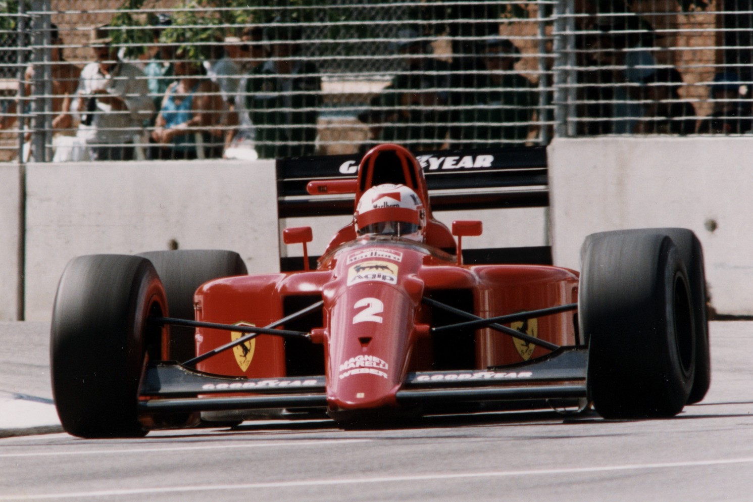Nigel Mansell au Grand Prix d'Australie 1990