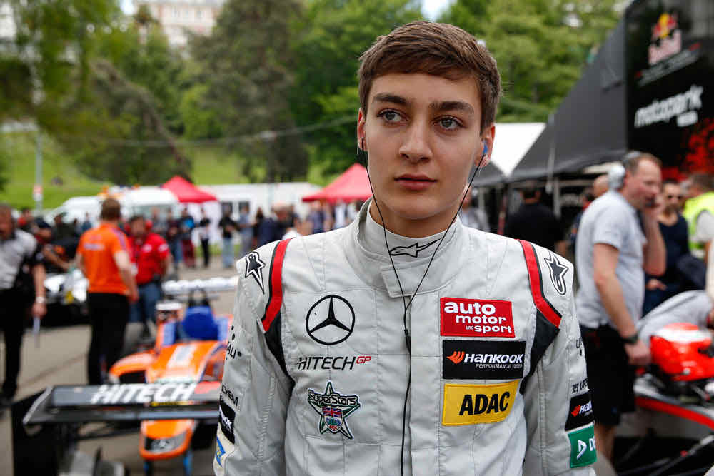 george russell FIA F3 GP3 2016