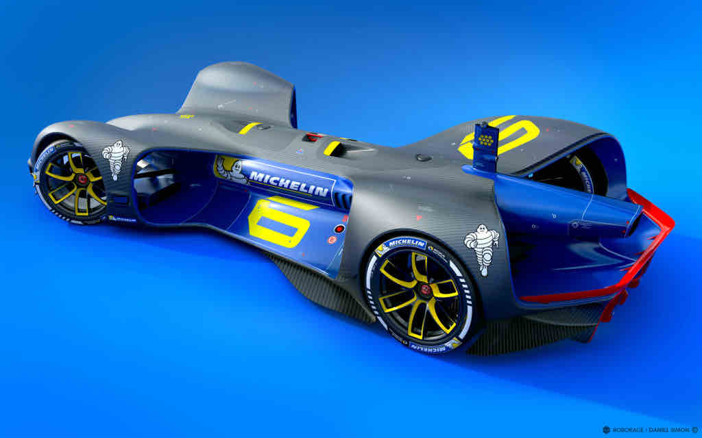 Roborace, Michelin nommé fournisseur officiel