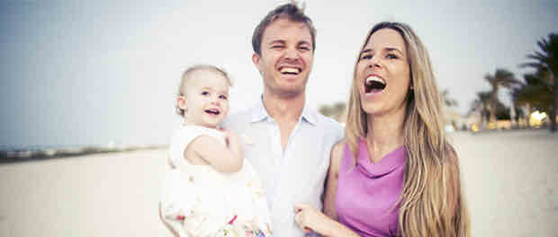 © Mercedes AMG F1 - Nico Rosberg en famille