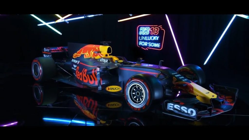 La Red Bull RB13 dévoilée