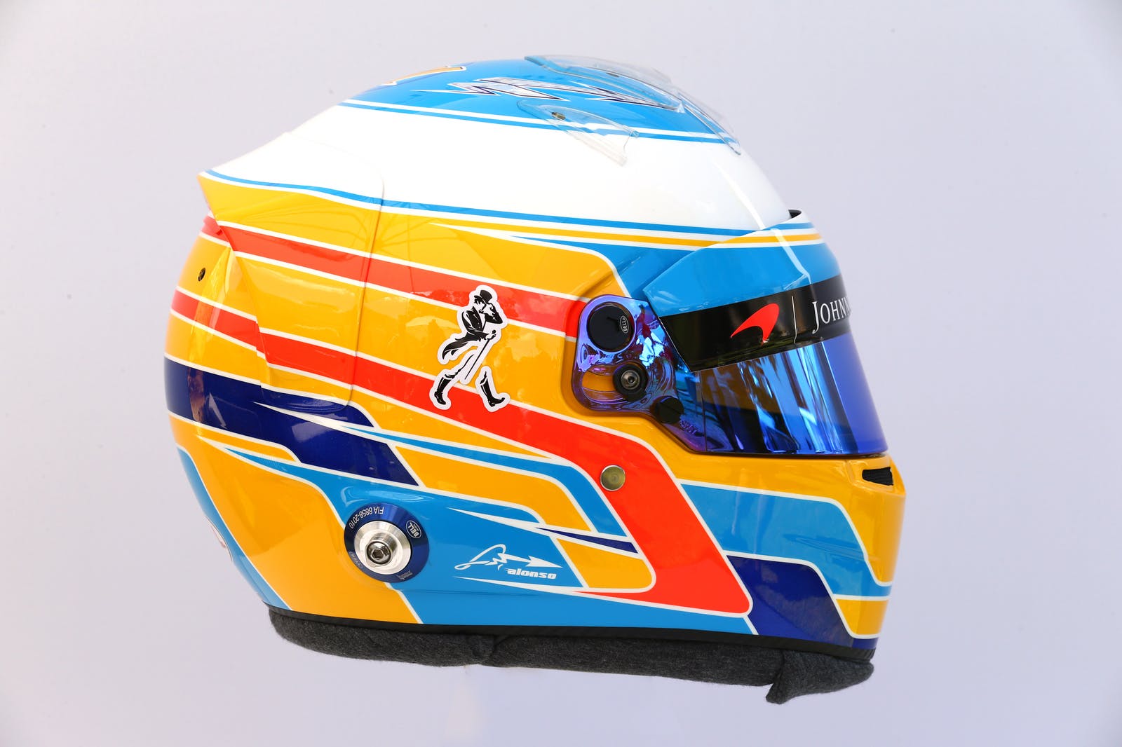 Les casques 2017 des 20 pilotes de F1 France Racing