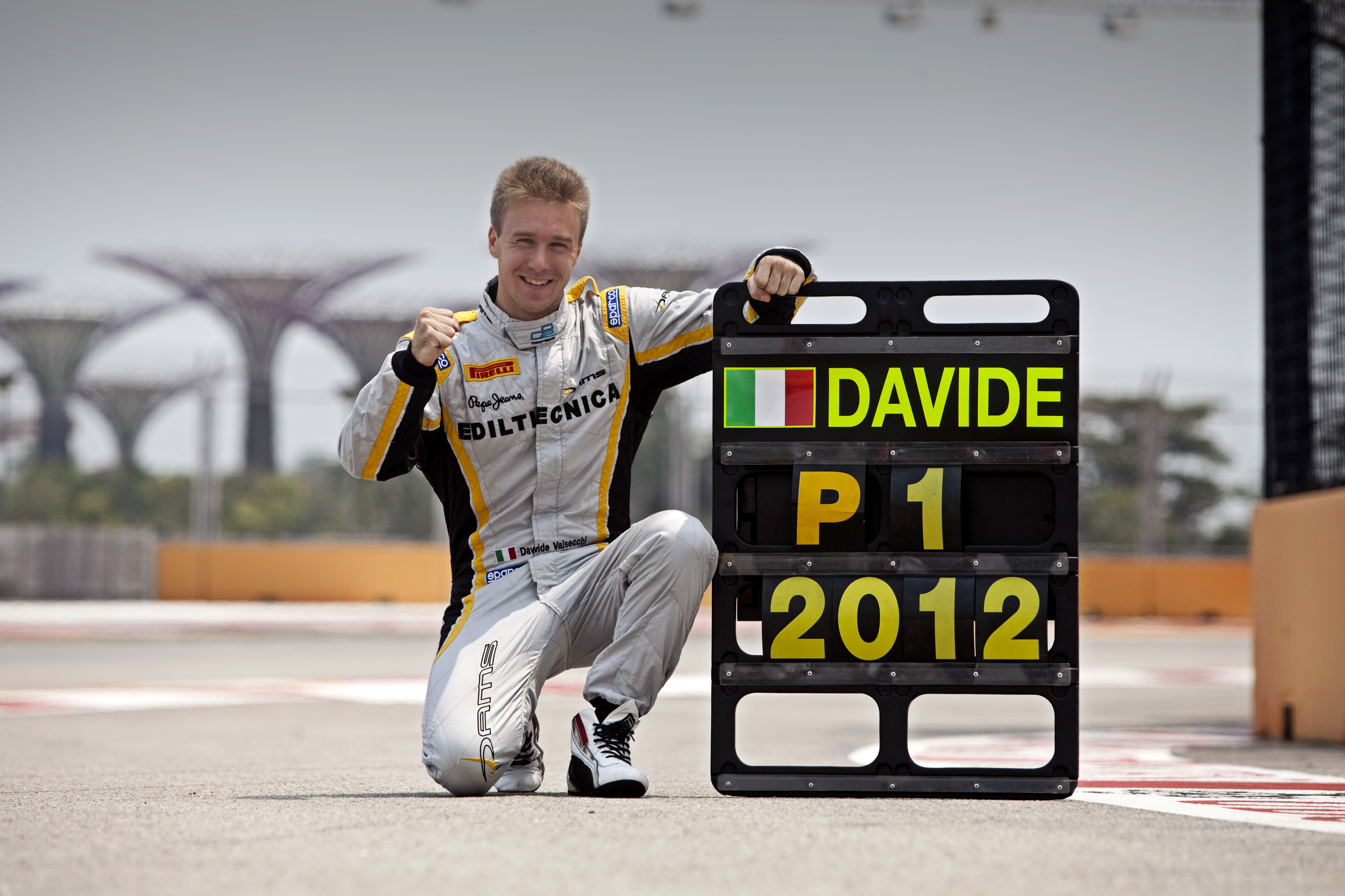 Davide Valsecchi GP2 2012