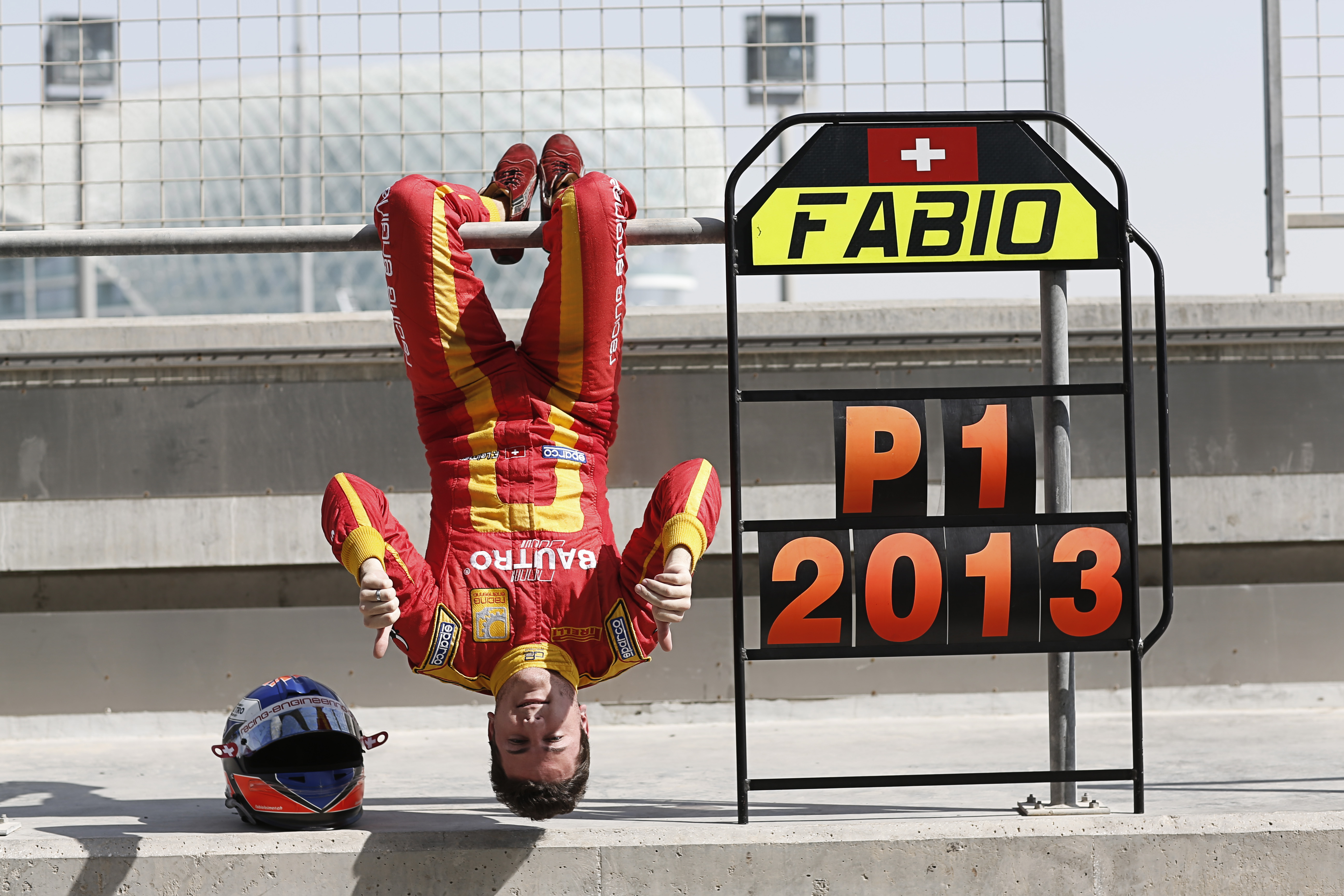 Fabio Leimer GP2 2013