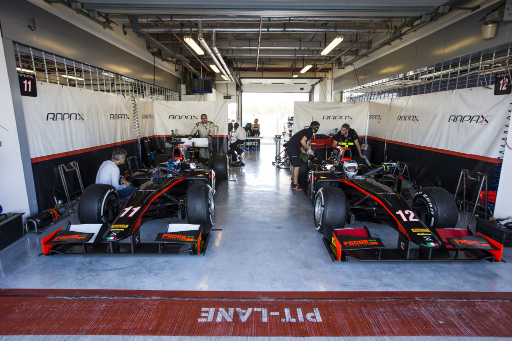 Rapax confirme ses pilotes 2017