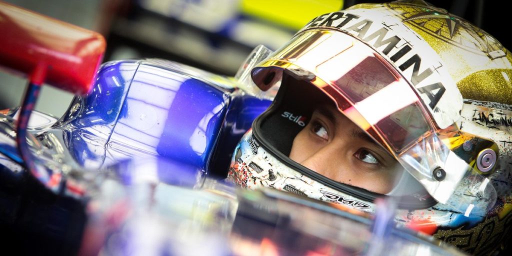 Sean Gelael, sa saison 2017, la F1 et son avenir en FIA F2