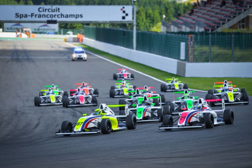 F4 France : Arthur Rougier s'impose en course 2 à Spa