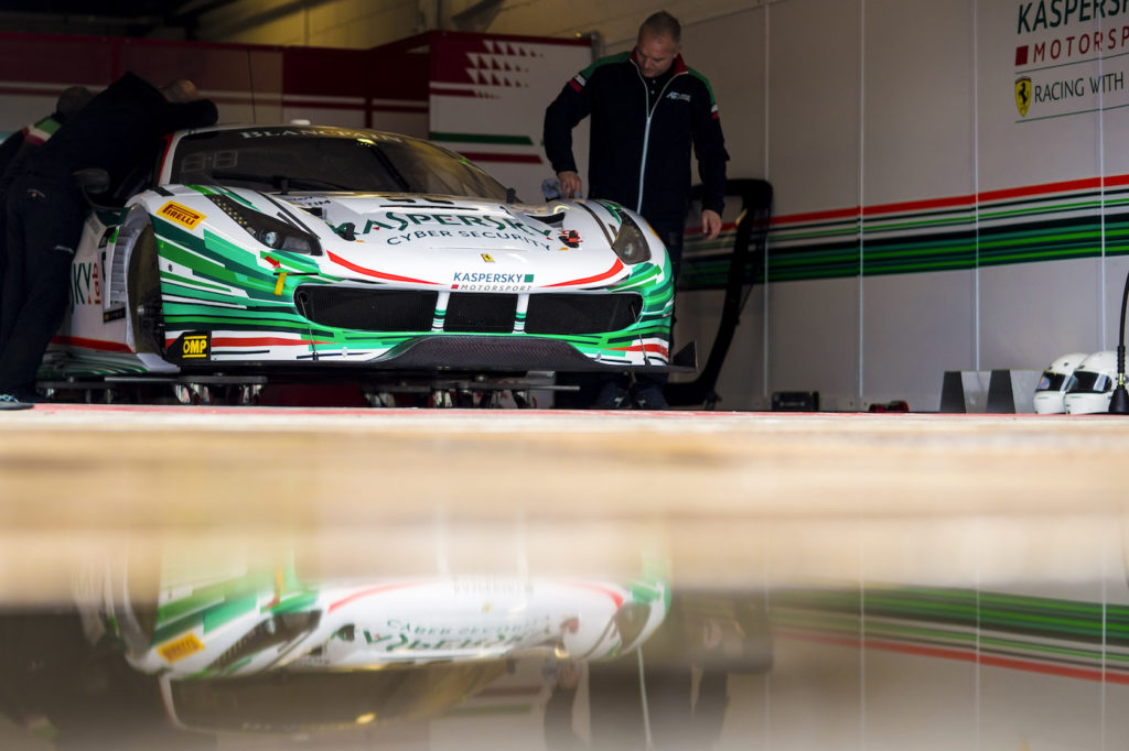 Total 24H de Spa, Kaspersky Motorsport en pole position