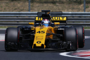 Nicholas Latifi Renault F1 Hongrie