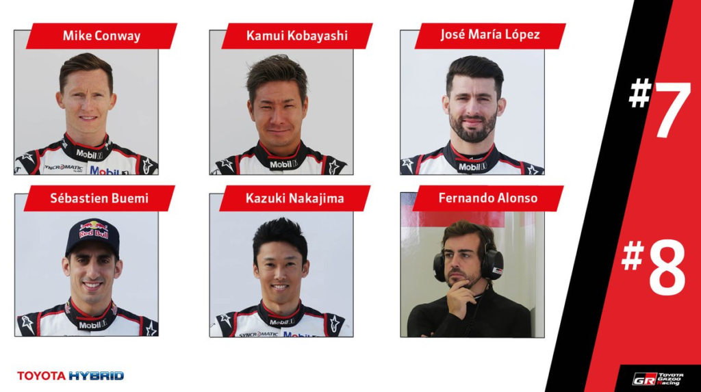 Le Toyota Gazoo Racing annonce ses pilotes pour la Super Saison