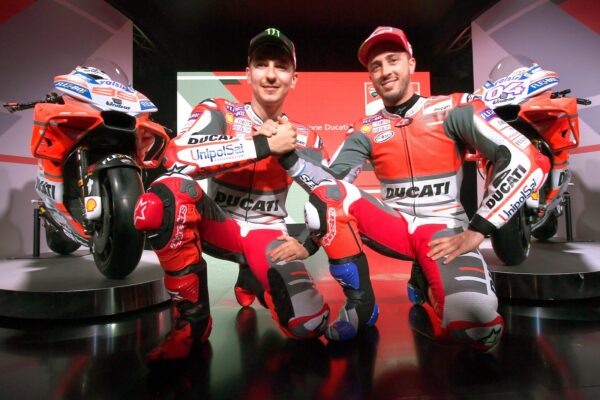 Ducati présente sa motoGP 2018 : la Desmosedici GP18