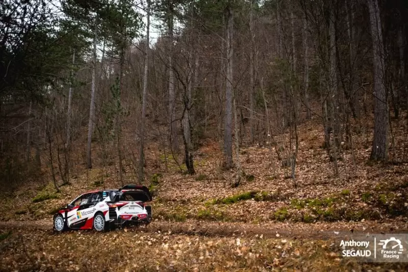 Essais hivernaux WRC Toyota Gazoo Racing