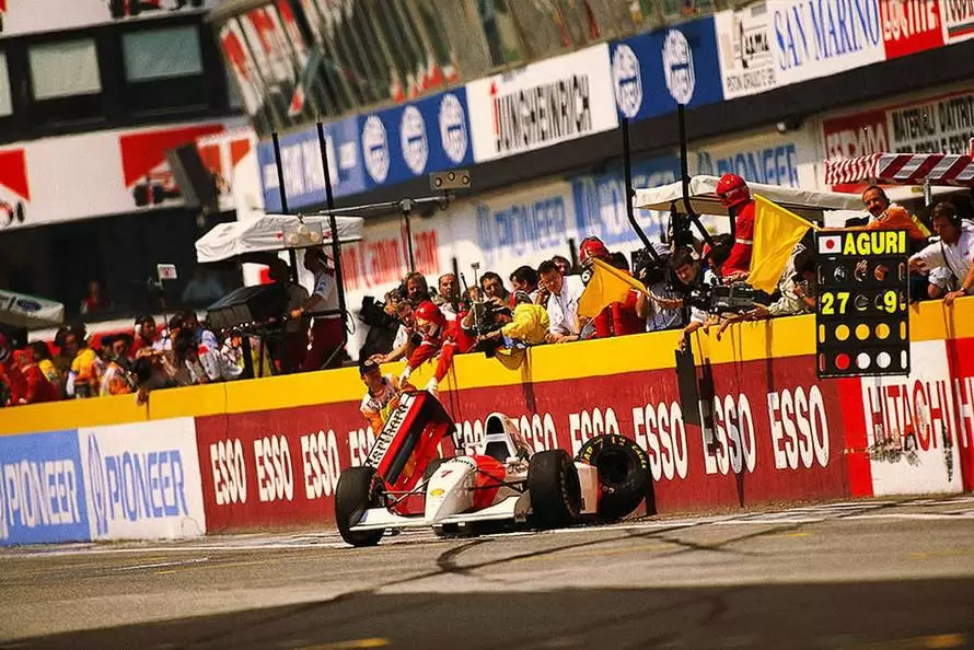 Michael Andretti Imola 1993