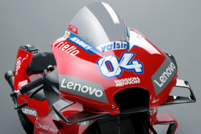 Ducati MotoGP 2019 devant