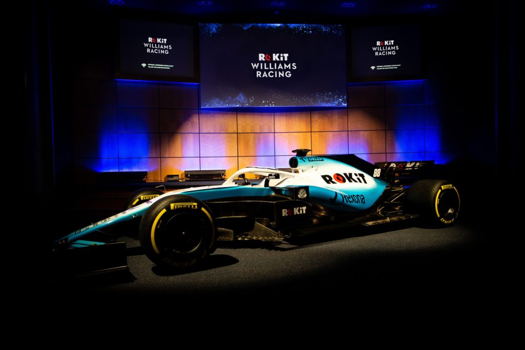F1 Saison 2019 : ROKiT Williams Racing, nouvelle livrée