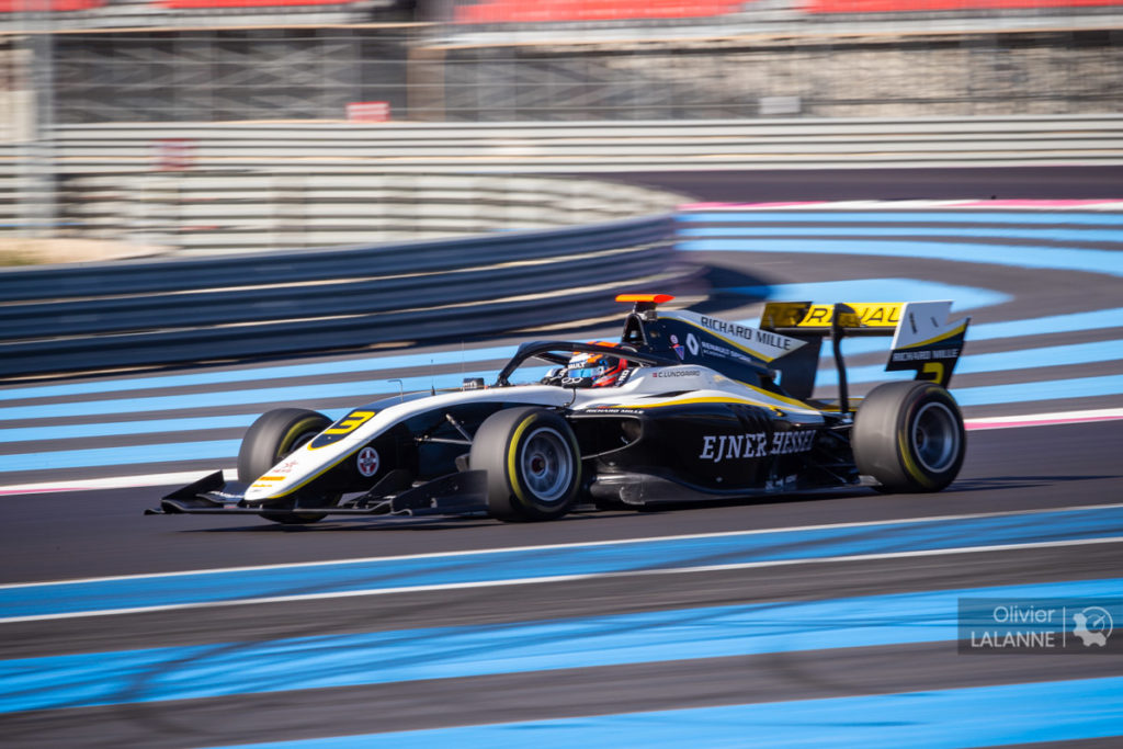 Lundgaard en tête de la première matinée FIA F3 au Circuit Paul Ricard