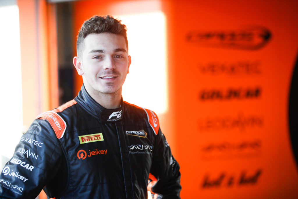 Dorian Boccolacci rejoint Campos en FIA F2