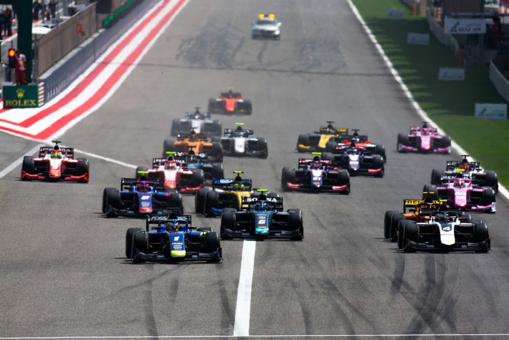 Latifi et Ghiotto, vainqueurs en FIA F2 à Bahreïn