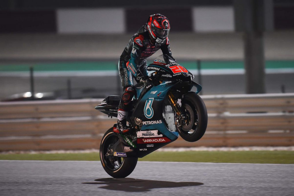 Retour sur le premier week-end MotoGP de Fabio Quartararo