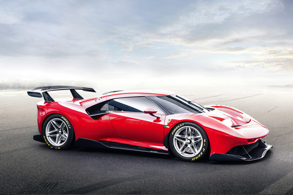 Ferrari P80/C, la piste et rien que la piste