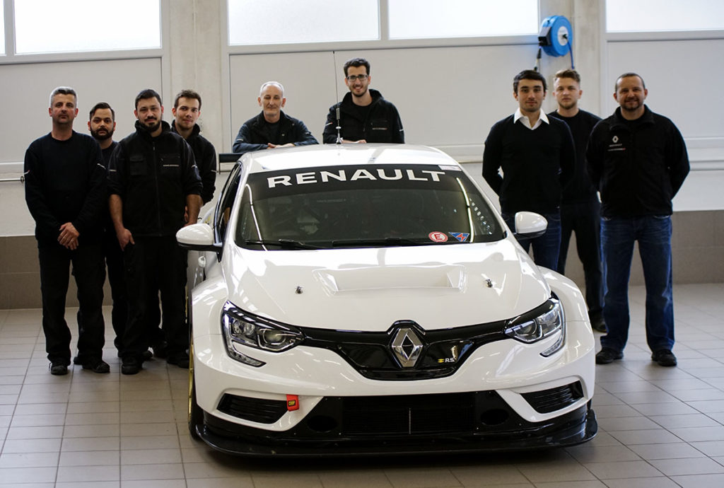 John Filippi en TCR Europe avec une Mégane TCR