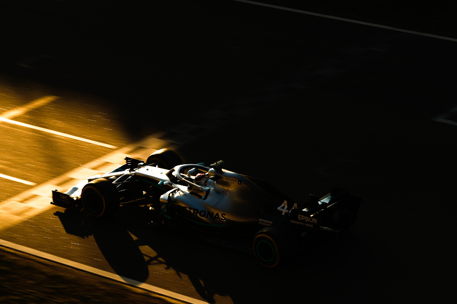 Mercedes Barcelone F1