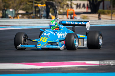35 Hope Richard (GB), Osella FA1E, Year 1983, action, during Le Castellet Motors cup - Photo Yannick Gaidon - Yagapictures - France Racing
