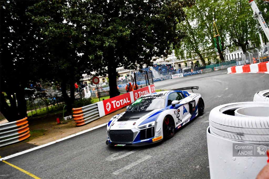 FFSA GT, Pau : Guilvert / Michal en pole sur l'Audi du Saintéloc Racing