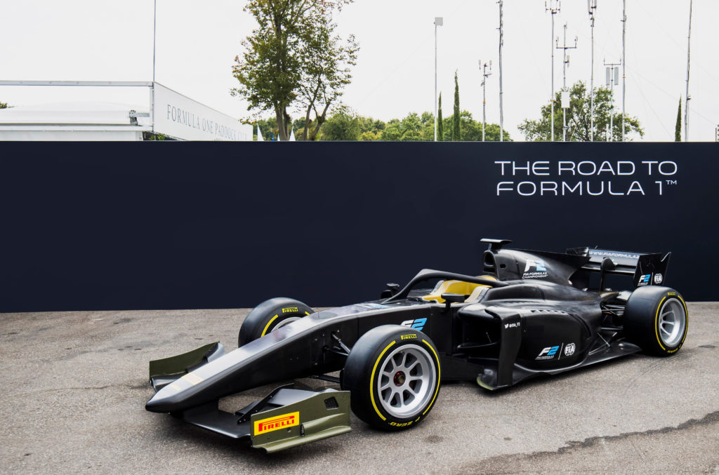 La FIA F2 va adopter les pneus Pirelli en 18" dès 2020