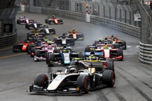 FIA F2 Monaco départ course 1 2019