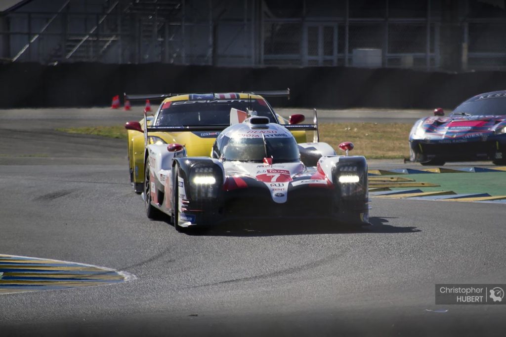Journée Test 24 Heures du Mans, Toyota domine à H+2