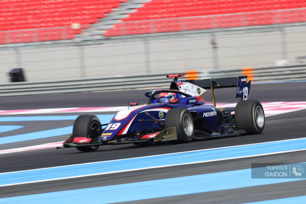 Niko Kari en tête des essais libres FIA F3 au Circuit Paul Ricard