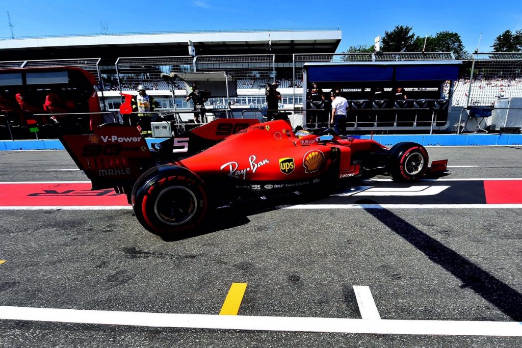 Grand Prix d'Allemagne 2019, EL1 : Vettel mène un doublé Ferrari