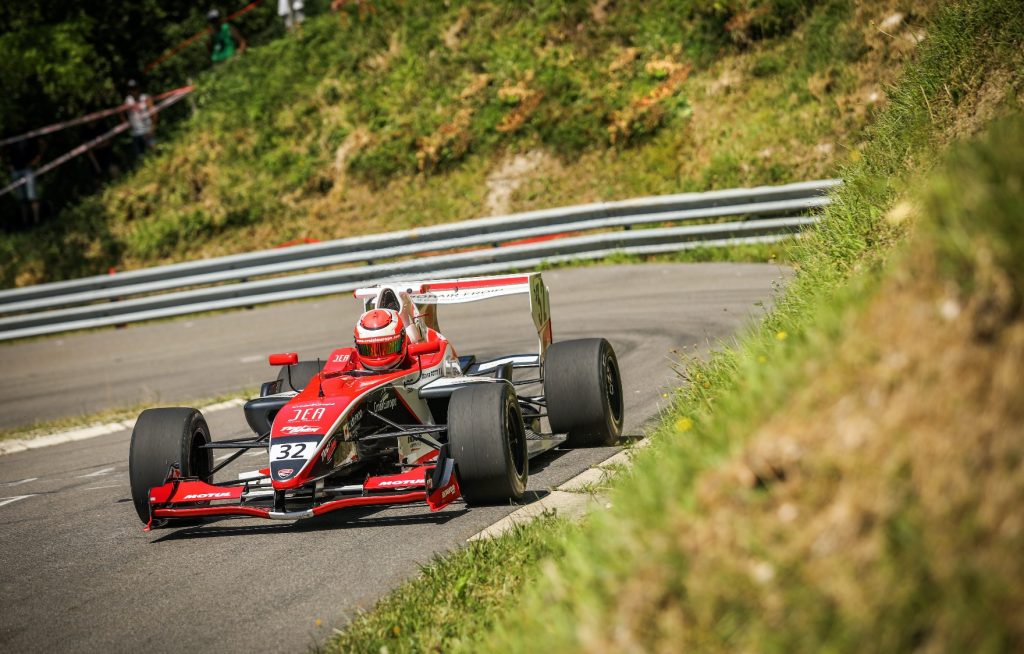 Kévin Petit, premier podium au général en Alsace