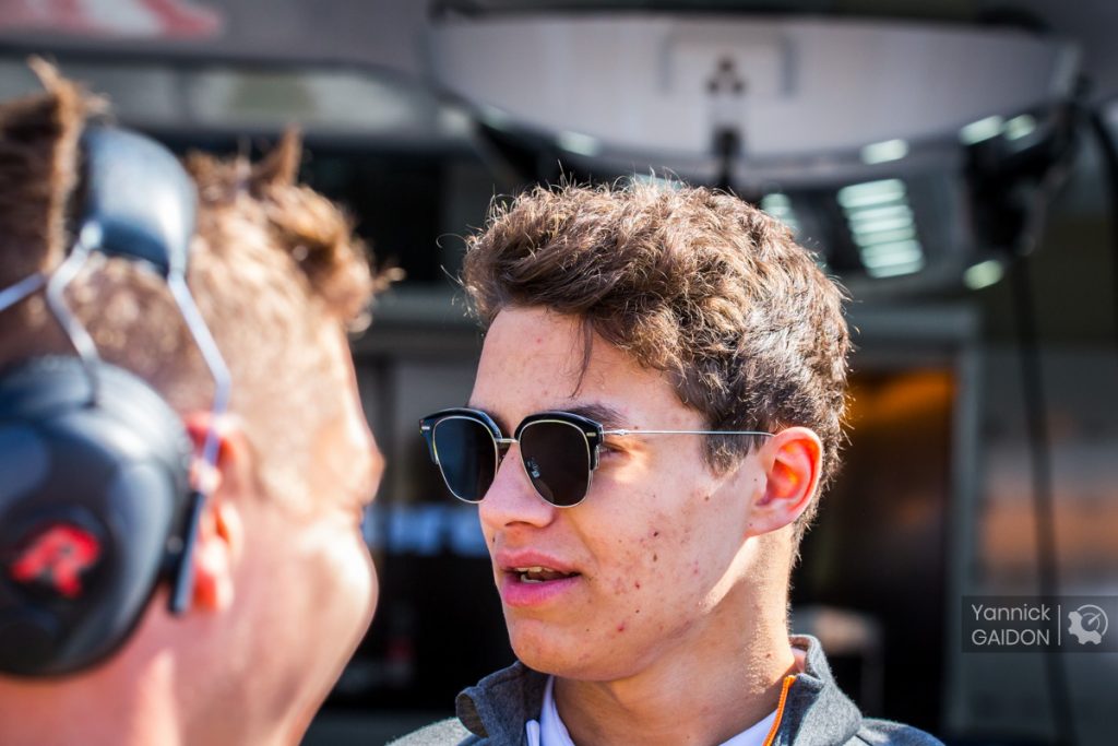 Norris espère se battre contre Hamilton avant qu'il ne se retire