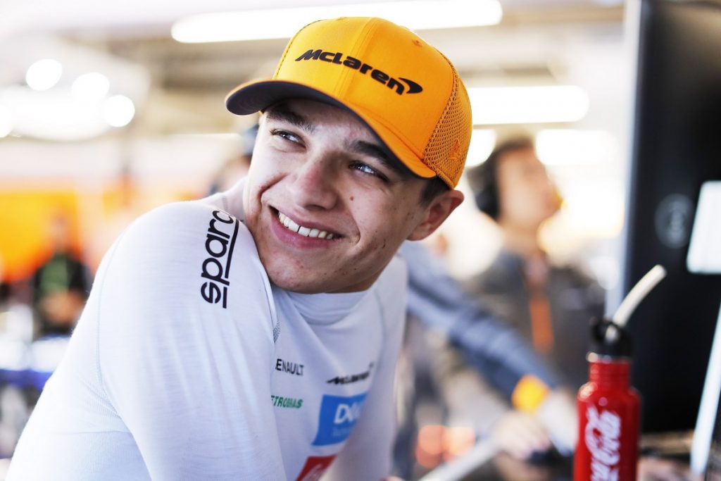 Lando Norris, heureux de prolonger chez McLaren