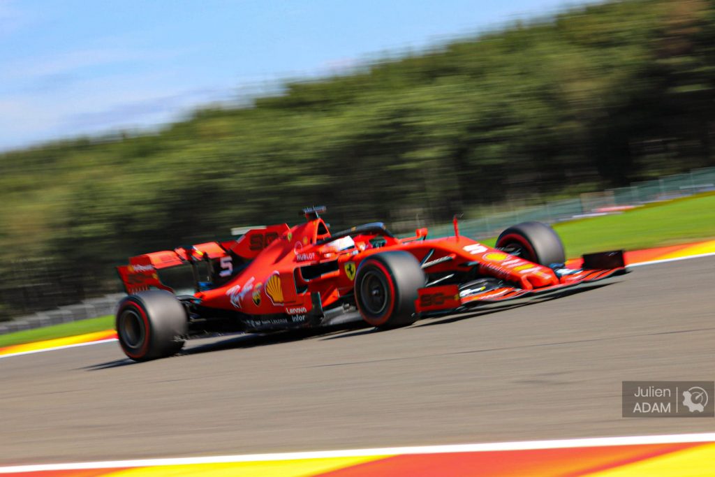 Grand Prix de Belgique 2019, EL1 : Sebastian Vettel en tête