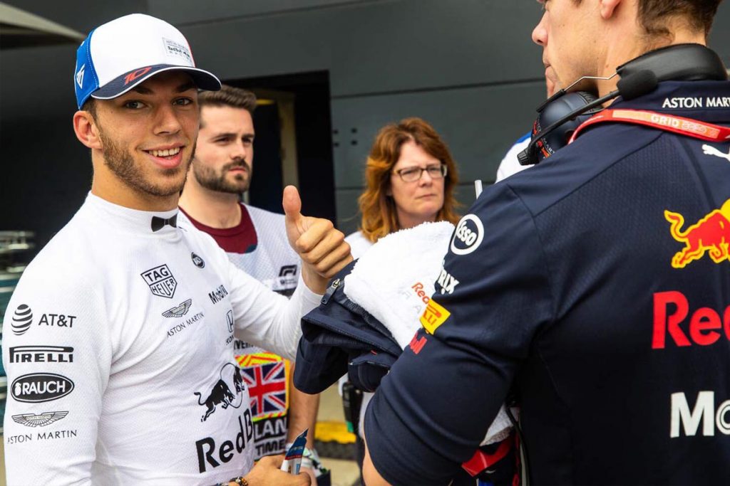 Pierre Gasly : "l'objectif est de revenir chez Red Bull"