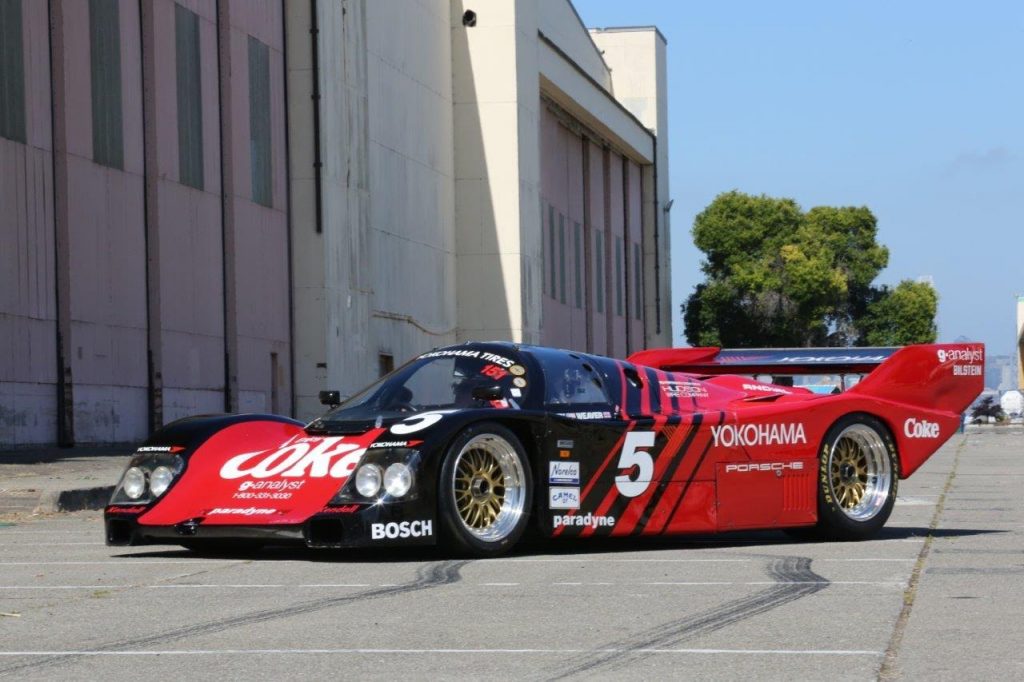 Une Porsche 962 IMSA GTP de 1987 aux enchères