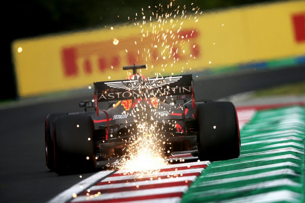 Max Verstappen a poussé le Honda à la limite pour la pole