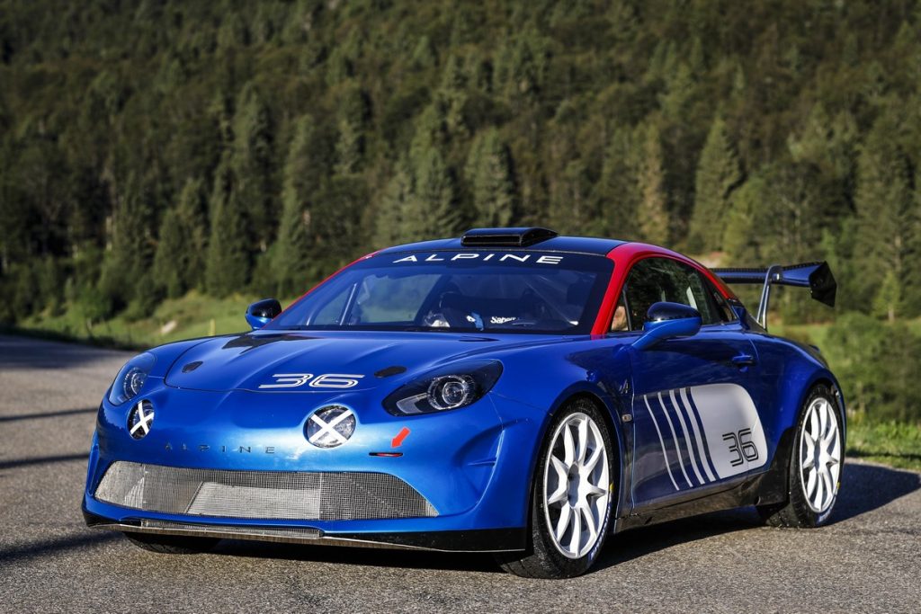 L'Alpine A110 Rally prête à entrer en scène