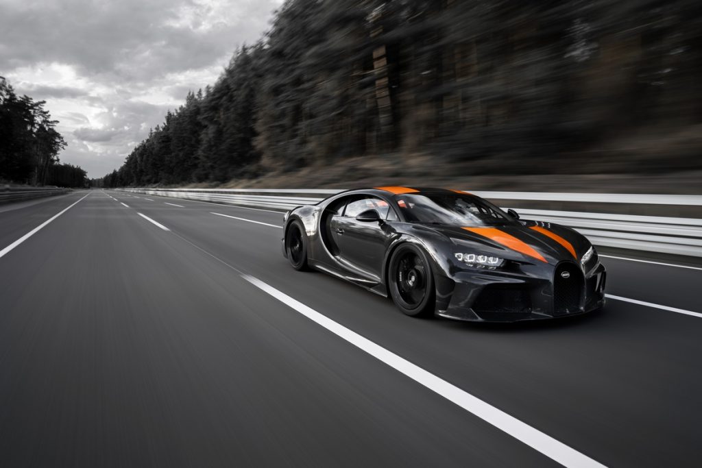 La Bugatti Chiron décroche le record de vitesse : 490,48 km/h