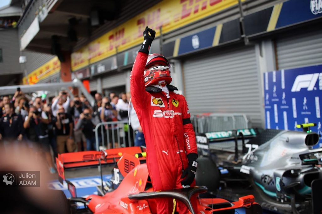 Grand Prix de Belgique 2019 : Charles Leclerc, pour Anthoine Hubert !