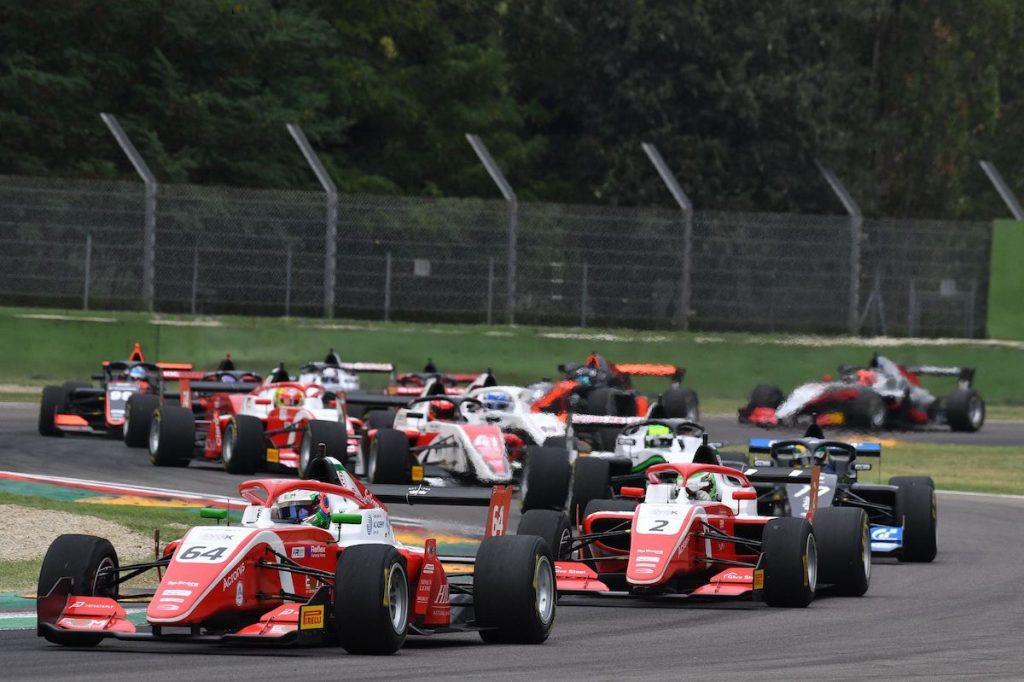 Rentrée des classes pour la Formula Regional European à Imola