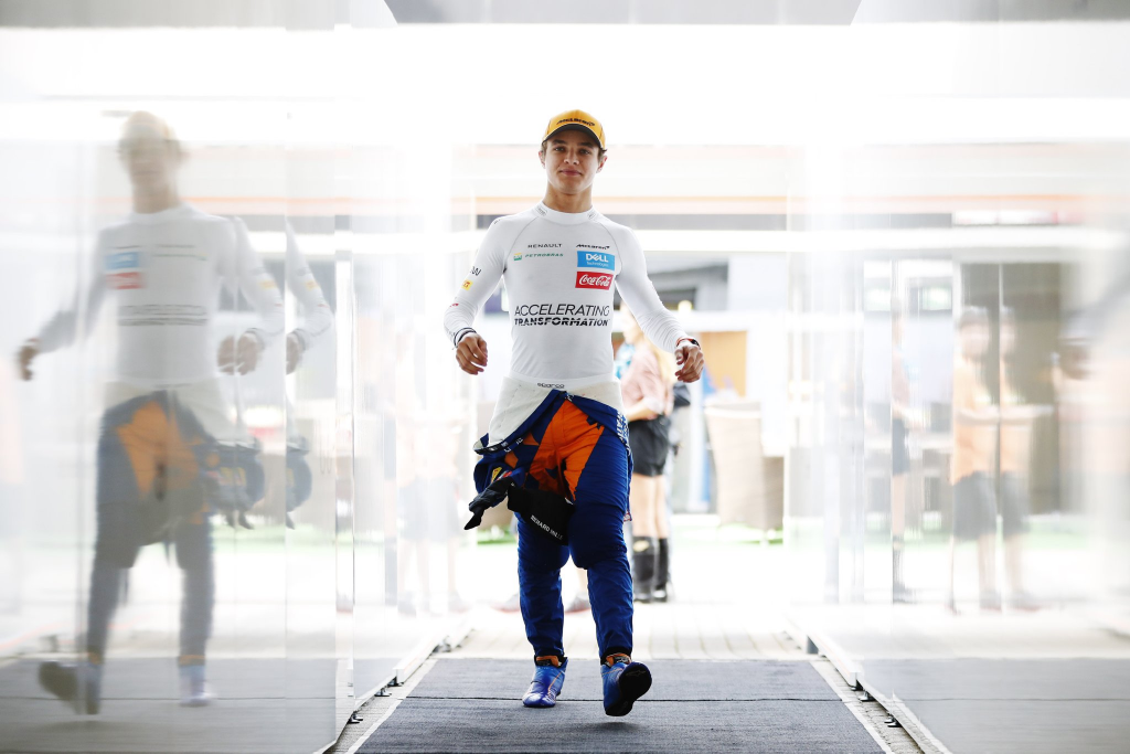 Lando Norris dans le management Mercedes